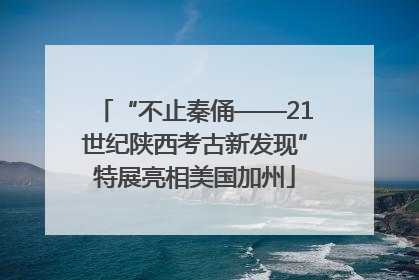 “不止秦俑——21世纪陕西考古新发现”特展亮相美国加州