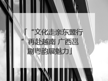 “文化走亲东盟行”再赴越南 广西邕剧粤韵展魅力
