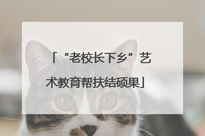 “老校长下乡”艺术教育帮扶结硕果