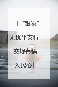 “银发”无忧平安行 交规有情入民心