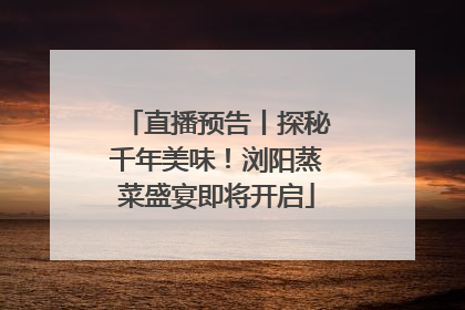 直播预告丨探秘千年美味！浏阳蒸菜盛宴即将开启