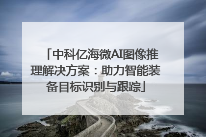 中科亿海微AI图像推理解决方案：助力智能装备目标识别与跟踪