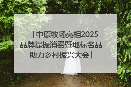 中原牧场亮相2025品牌提振消费暨地标名品助力乡村振兴大会