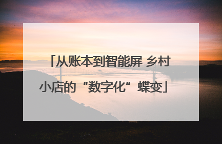 从账本到智能屏 乡村小店的“数字化”蝶变