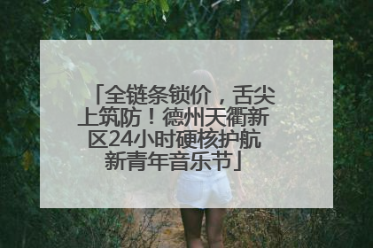 全链条锁价，舌尖上筑防！德州天衢新区24小时硬核护航新青年音乐节