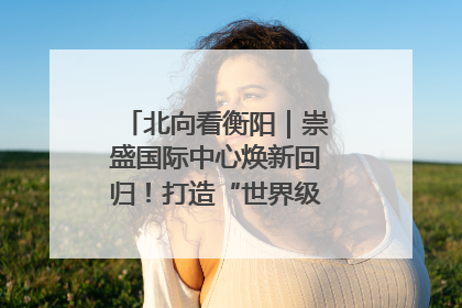 北向看衡阳｜崇盛国际中心焕新回归！打造“世界级美食主题公园”