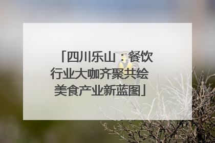四川乐山：餐饮行业大咖齐聚共绘美食产业新蓝图