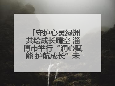 守护心灵绿洲 共绘成长晴空 淄博市举行“润心赋能 护航成长”未成年人心理健康宣传教育主题活动