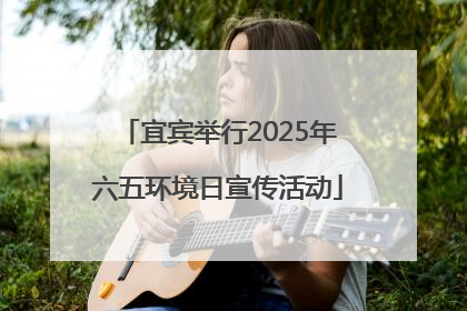 宜宾举行2025年六五环境日宣传活动