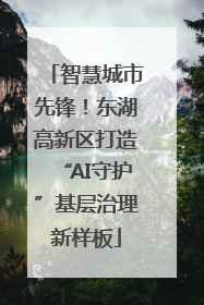 智慧城市先锋！东湖高新区打造“AI守护”基层治理新样板