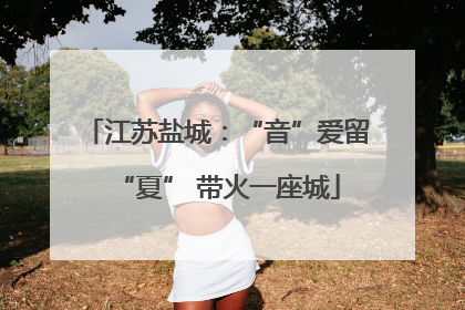 江苏盐城：“音”爱留“夏” 带火一座城