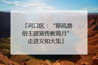 河口区：“移风易俗主题宣传教育月”走进义和大集