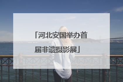 河北安国举办首届非遗摄影展