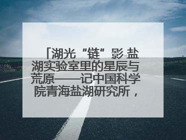 湖光“链”影 盐湖实验室里的星辰与荒原——记中国科学院青海盐湖研究所，盐湖资源化学实验室党总支书记、副主任刘忠
