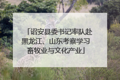 诏安县委书记率队赴黑龙江、山东考察学习畜牧业与文化产业