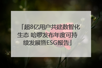 超8亿用户共建数智化生态 哈啰发布年度可持续发展暨ESG报告