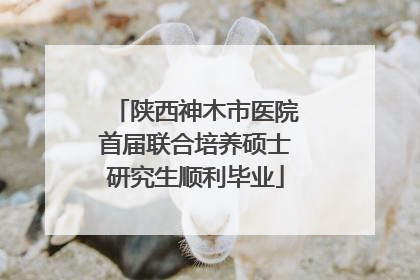 陕西神木市医院首届联合培养硕士研究生顺利毕业