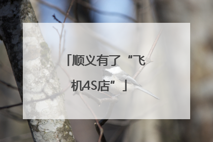 顺义有了“飞机4S店”